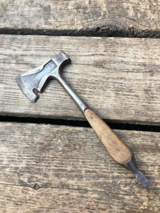 OLD VINTAGE ANTIQUE TOOLS AXE HATCHET MULTI TOOL GERMANY CAMPING WOOD RARE 2