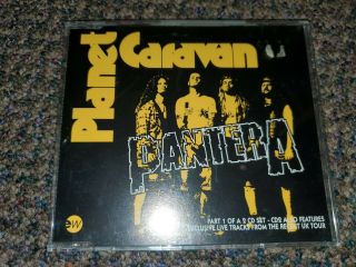 Pantera - Planet Caravan Cd Single Pt 1,  4 Tracks Vgc Rare.  Retro 90 