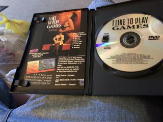 I Like To Play Games (dvd,  1995) Lisa Boyle Erotic Thriller Rare Oop