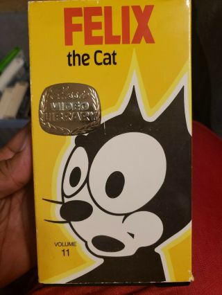 Felix The Cat Volume 11 Vhs Cassette Tape (rare)