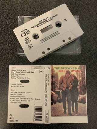 Bob Dylan - The Freewheelin Bob Dylan (rare Uk Cassette Tape)