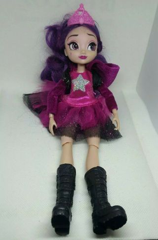 Disney Star Darling Sage Doll Articulated Jointed Glass Eyes Purple Hair Rare