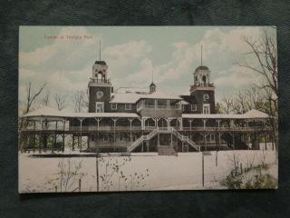 Antique Postcard Casino At Terripin Park - Parkersburg West Virginia Wv