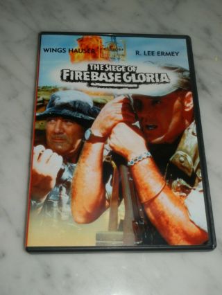 The Siege Of Firebase Gloria 1989 (dvd) Wings Hauser,  R.  Lee Ermey Rare Oop