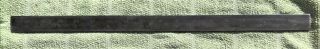 Vintage The L.  S.  Starrett 18 Inch Slotted Machinist Ruler/blade Old Logo Rare