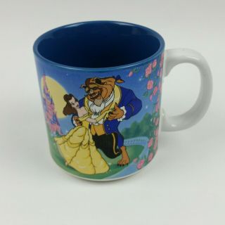 Beauty And The Beast Rare Walt Disney Company Coffee Mug