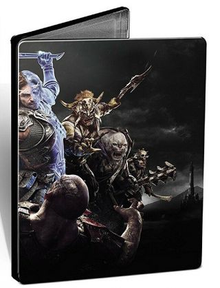 Middle Earth Shadow Of War Rare Steelbook Steelcase Ps4 G2 No Game Inside