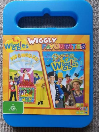 Rare The Wiggles Wiggly Favourites Pop / Sing A Song - Dvd - Region 4
