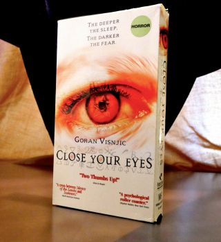 Close Your Eyes Vhs - Rare Horror Cult Gore Slasher Occult Low Budget Mystery