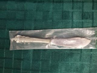 Belle Meade By Lunt Sterling Silver Hollow Handle Butter Knife 1967 6 - 7/8 " - Nos