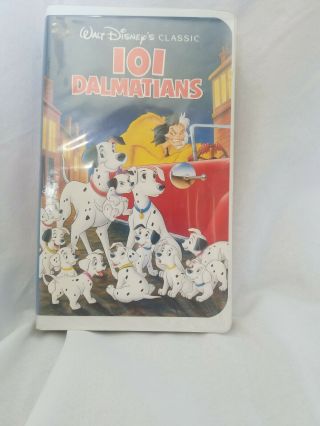101 Dalmations Disney Classics VHS BLACK DIAMOND - RARE 2