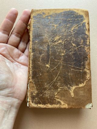 Antique 1855 Pocket Size Holy Bible Containing The Old & Testaments 2
