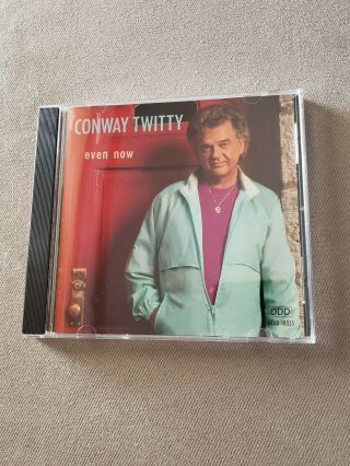 Even Now By Conway Twitty (cd,  Aug - 1991,  Mca) Rare Oop
