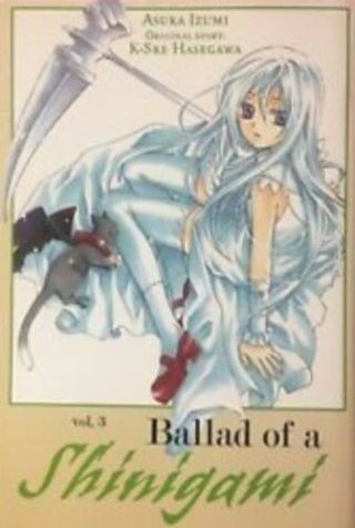 Ballad Of A Shinigami Vol.  3 By Asuka Izumi (2010,  Paperback) Rare Oop Ac Manga