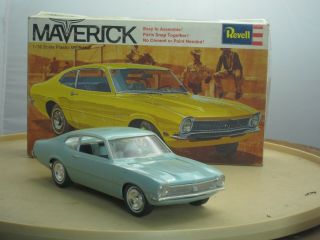 Vintage Built Revell Mpc Amt Rare 1/25 Scale 70 Ford Maverick