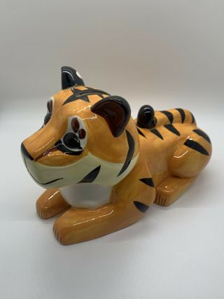 Wells Fargo Year Of The Tiger Ceramic Piggy Bank 2009 Rare
