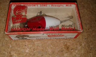 Vintage Heddon Midgit Digit Lure - Heddon 9020 Rh - In Correct Box