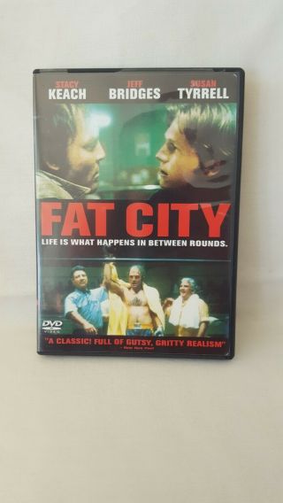Fat City (dvd,  2002) Rare Oop Stacy Keach,  Jeff Bridges 1971 Movie
