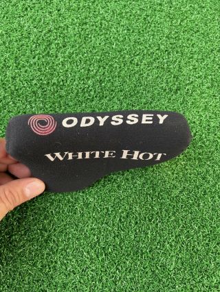 Rare Odyssey White Hot Rh/lh Universal Blade Cloth Putter Cover -