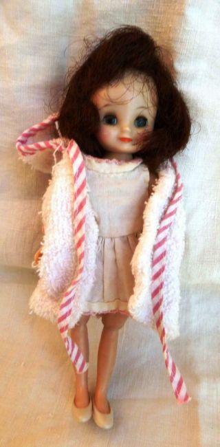 Vintage BETSY McCALL Doll w/ Dress Shoes Terry Robe American Character 8 