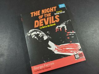 The Night Of The Devils (blu - Ray Disc,  2012) Rare Horror Cult Classic Witchcraft
