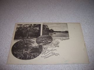 1908 Fairmont Park,  Kansas City & Independence,  Mo.  Antique Postcard