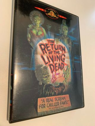The Return Of The Living Dead Dvd Signed By Dan O 