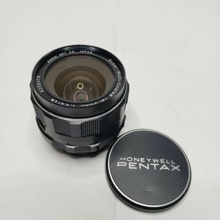 Vintage Asahi Pentax Multi Coated Takumar 1:3.  5 28mm Lens Japan Made Rare