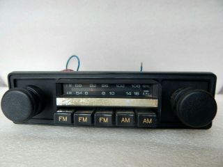 Vintage Am Fm Car Radio Leewah 12 Volts Stereo Rare Classic Car Radio Old Timer