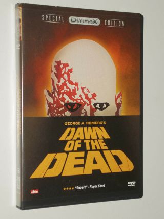 Dawn Of The Dead: George Romero Rare & Oop - Usa/can R1,  Insert