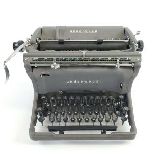Antique Underwood Desk Typewriter Vtg 1920s Made In Usa Rare