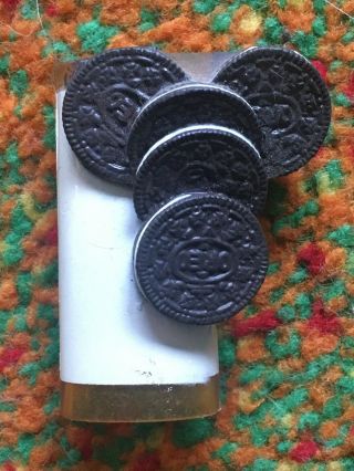 Vintage Oreo Cookies And Milk Magnet In Milk Glass - Rare And Retro/nabisco Wow