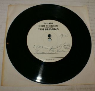 Maureen McGovern ‎– We ' ll Never Have To Say Goodbye Again Rare Test Press 1978 2