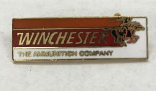 Rare Winchester The Ammunition Company Hat Lapel Pin