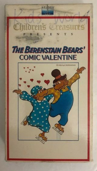 The Berenstain Bears Comic Valentine (vhs 1982) - Rare Vintage - Ships N 24 Hrs