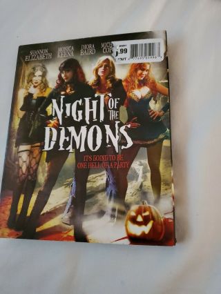 Night Of The Demons Dvd Horror Halloween Rare Oop 2009