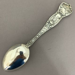 Lord Baltimore Sterling Silver Washington Monument Souvenir Spoon Maryland 3