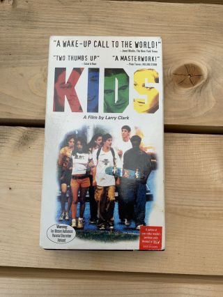 Kids A Film By Larry Clark Vhs Chloe Sevingly Harmony Korine Cult Rare