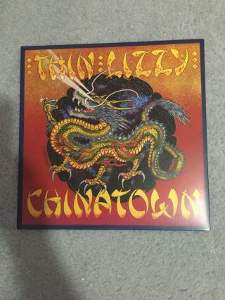 Thin Lizzy China Town Colored Vinyl Record Like Very Rare