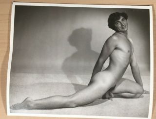 Studio Photography,  Vintage Male Nude,  Western Photography Guild,  Fiber Base