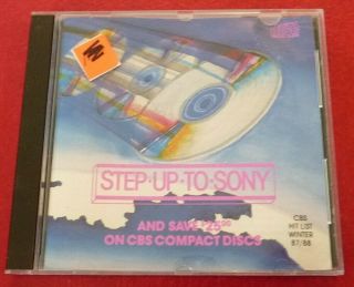 Rare - Cd Album Step Up To Sony Compilation Sampler - Rock,  Pop
