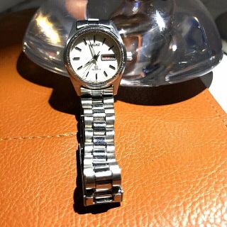 Seiko Sq (vint) : Stainlessst.  /silverface/day - Date/ladies Watch 4308 - 0029