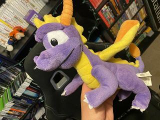 Spyro The Dragon " Play By Play Universal Plush Dragon Rare