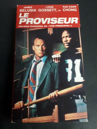 The Principal / Le Proviseur 1987 Vhs French Version Oop Thriller Rare