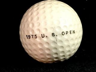 Very Rare Vintage Logo Golf Ball: Us Open Golf 1975 Medinah John Marschall