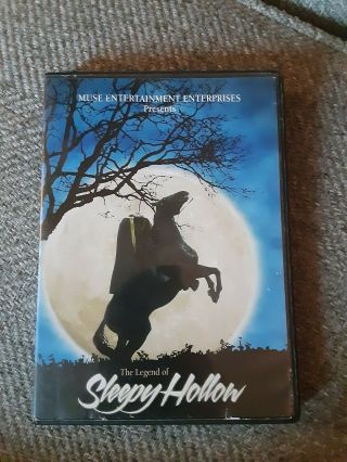 The Legend Of Sleepy Hollow Dvd Rare Oop Brent Carver
