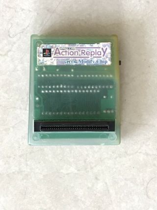 Action Replay Capcom Plus Cheat Cartridge Ps1 Sony Playstation 1 Rare -