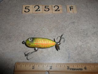 T5252 F Heddon Tiny Torpedo Rare Color Fishing Lure