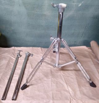 Vintage North Drums C - 20 Cymbal Stand Double Brace Rare 2