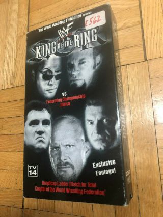 Wwf King Of The Ring 1999 Vhs Steve Austin The Rock Undertaker Wwe Rare
